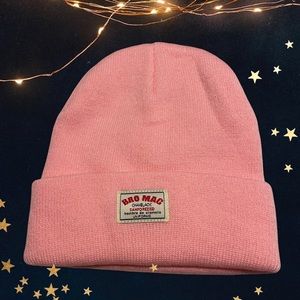 Pink Knit Beanie -New